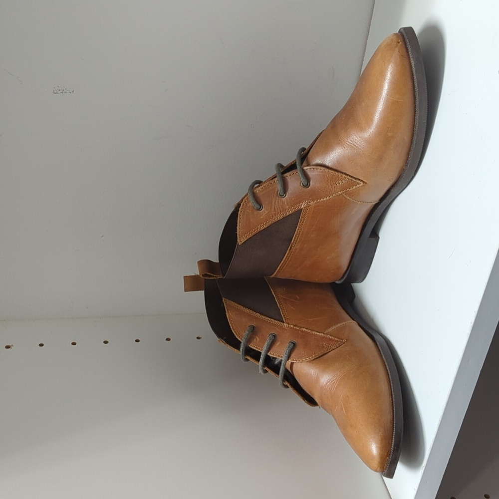 Topshop elastic ankle boots